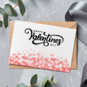 Modèle de carte Heureuse Sainte-Valentin