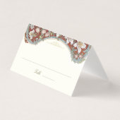 Modèle de carte Mariage baroque (Front)