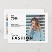 Modèle de carte postale (Devant / Derrière)