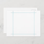 Modèle de carte postale (Devant / Derrière)