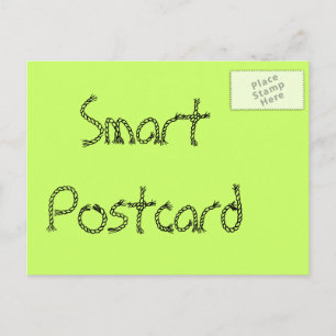 Modèle de carte postale