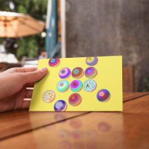 Modèle de carte postale Balls & Bubbles № 27