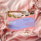 Modèle de carte postale de massage de beauté de Sp