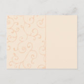 Modèle de carte postale Halloween épouvantable (Dos)