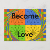 Modèle de carte postale horizontale (Devant)