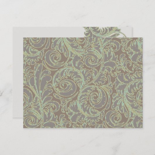 Modèle de carte postale n° 6 (Devant / Derrière)