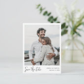 Modèle de carte postale photo personnalisée pour a (Debout devant)