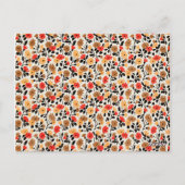 Modèle de carte postale Teddy Bear Love (Dos)