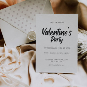 Modèle de carte pour une fête de la Saint-Valentin