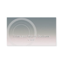 Modèle de carte professionnelle