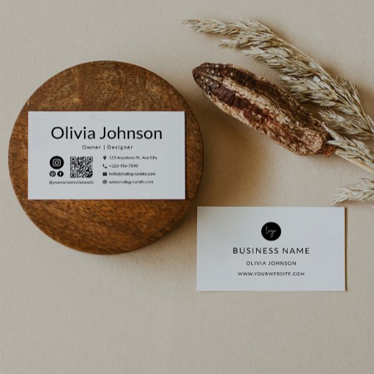 Modèle de carte professionnelle