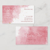 Modèle de carte professionnelle chic (Devant / Derrière)