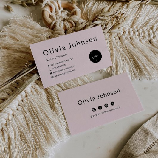 Modèle de carte professionnelle, Imprimable