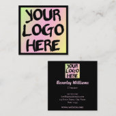 Modèle de carte professionnelle moderne (Devant / Derrière)