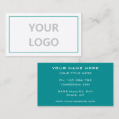 Modèle de carte professionnelle personnalisée Votr (Devant / Derrière)