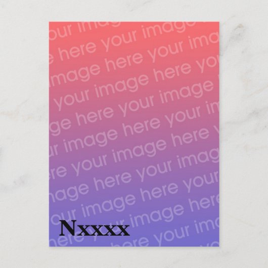 Modèle de carte radio amateur (Devant)