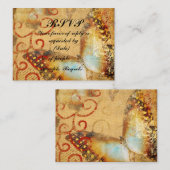 Modèle de carte RSVP (Devant / Derrière)