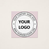 Modèle de cartes d'affichage professionnelles du t (Devant)