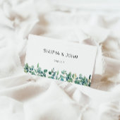 Modèle de cartes de Mariage de verdure
