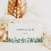 Modèle de cartes de Mariage de verdure