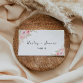 Modèle de Cartes de Table pour Mariage Rose