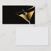 Modèle de Cartes de Visite de Barman Martini (Devant / Derrière)