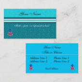 Modèle de cartes de visite de concepteur (Devant / Derrière)