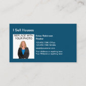 Modèle de cartes de visite professionnelles avec p (Devant)