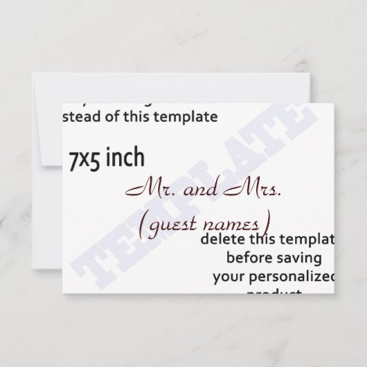 MODELE DE CARTES D'INVITATION DE MARIAGE (Devant)