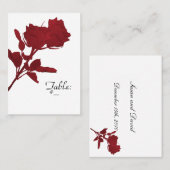 Modèle de cartes mariage (Devant / Derrière)