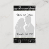 Modèle de cartes mariage (Dos)