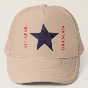 MODÈLE DE CASQUETTE DE BASEBALL DE GRAND-PAPA