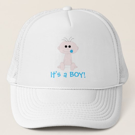 Modèle de casquette de bébé (Devant)