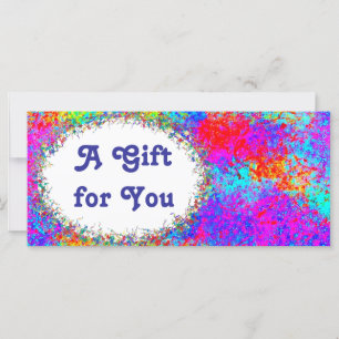 Modèle de certificat cadeau de fête