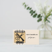 Modèle de certificat cadeau de la Boutique de coif (Debout devant)