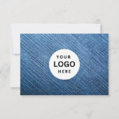 Modèle de certificat cadeau d'entreprise avec logo (Devant)