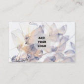 Modèle de certificat cadeau fleuri pastel violet (Dos)