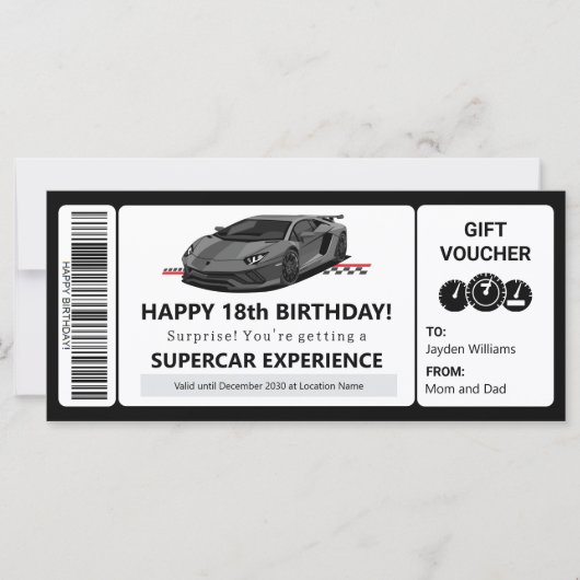 Modèle de certificat de bon d'expérience de superc (Devant)