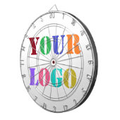 Modèle de Cible de flechettes du logo d'entreprise (Devant droit)