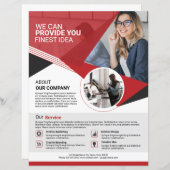 Modèle de circulaire d'affaires (Devant / Derrière)