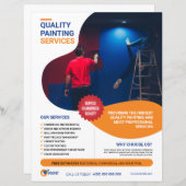 Modèle de circulaire de service de peinture (Devant / Derrière)