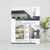 Modèle de circulaire immobilière (Debout devant)