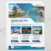 Modèle de circulaire immobilière (Devant / Derrière)