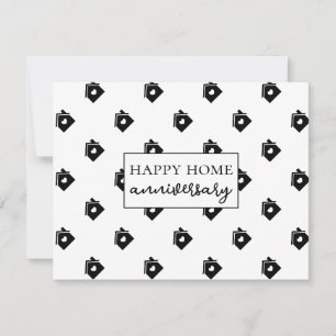 Modèle de clé de maison pour l'anniversaire de la
