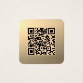 Modèle de code QR instantanément modifiable | Faux (Devant)