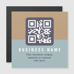 Modèle de code QR moderne éditable Couleurs atté