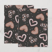 Modèle de coeurs 35 (Devant / Derrière)