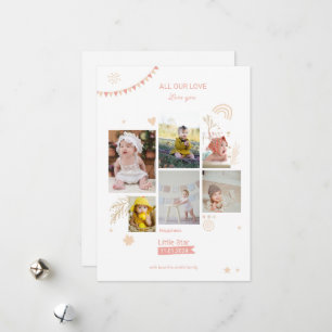 Modèle de collection photo bébé