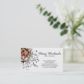 Modèle de conception de carte de visite de (Debout devant)