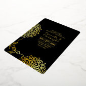 Modèle de conception de carte d'invitation de luxe (Rotation)